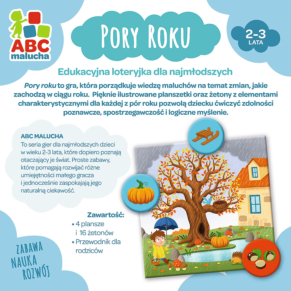 Trefl - SEZONO ŽAIDIMAS ABC KIDS TREFL PUD