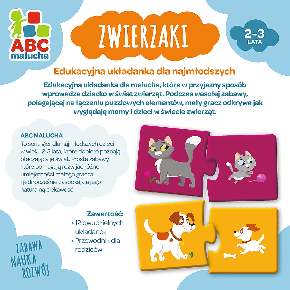 TREFL 01940 Mažylio ABC augintinių žaidimas*