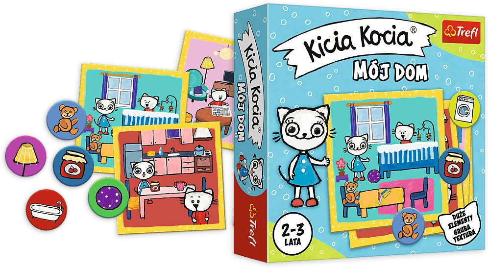 Trefl Žaidimas Kitty Cat's My House