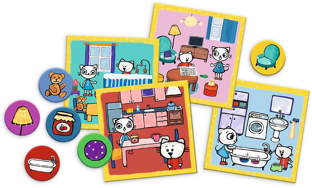 Trefl Žaidimas Kitty Cat's My House
