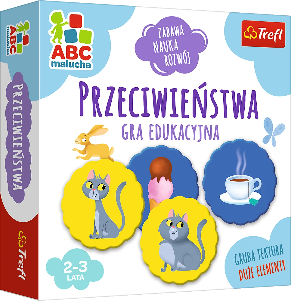 Trefl - PRIEGIMŲ ŽAIDIMAS ABC KIDS TREFL PUD