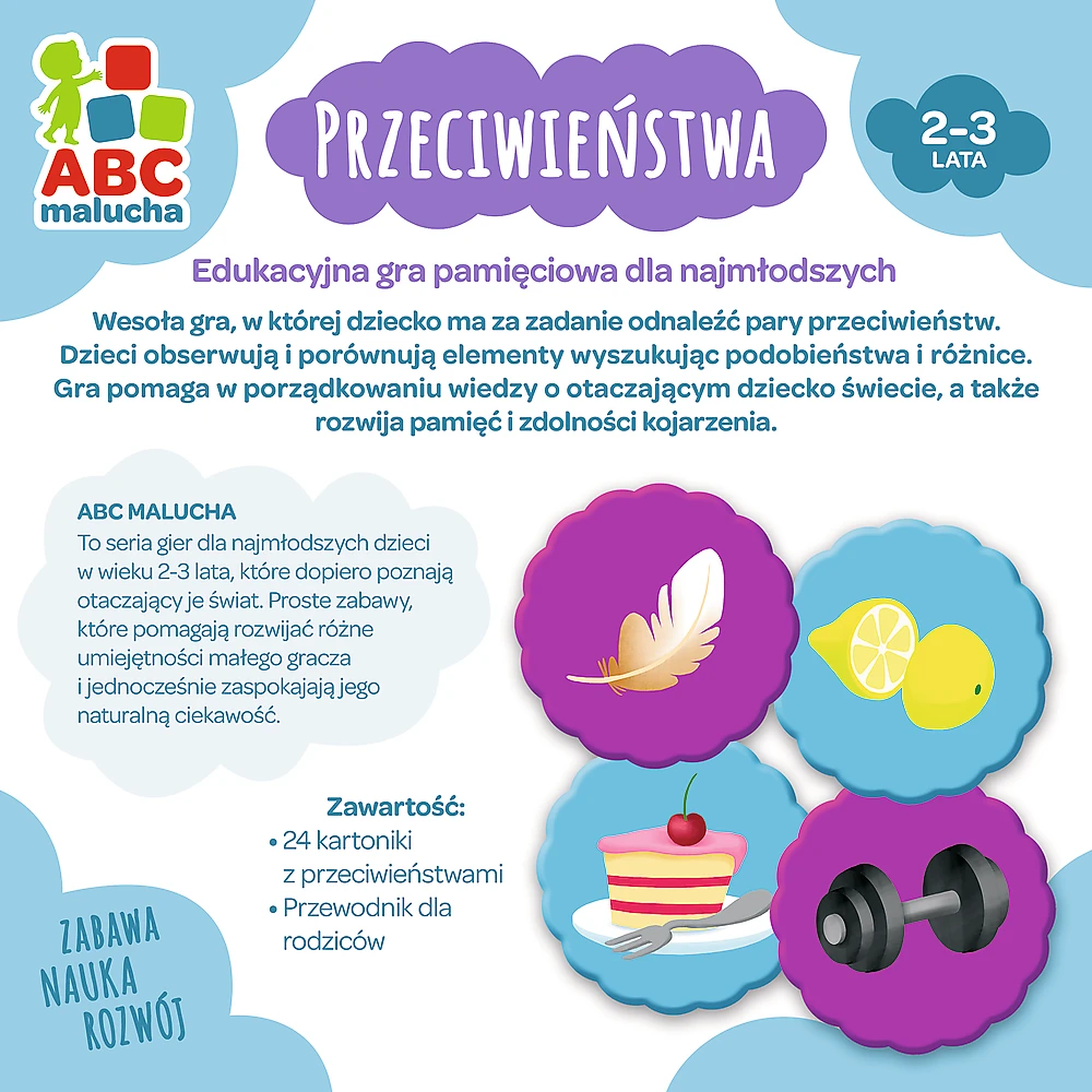 Trefl - PRIEGIMŲ ŽAIDIMAS ABC KIDS TREFL PUD