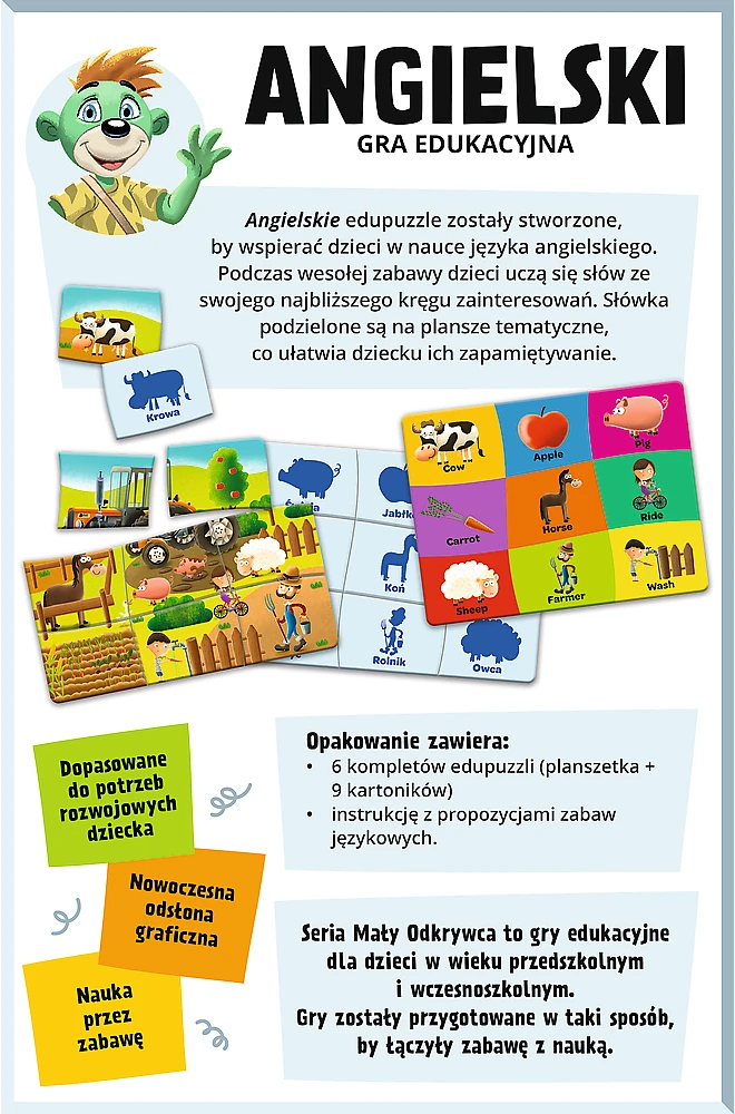 Trefl Edukacinė Dėlionė Mažasis Atradytojas