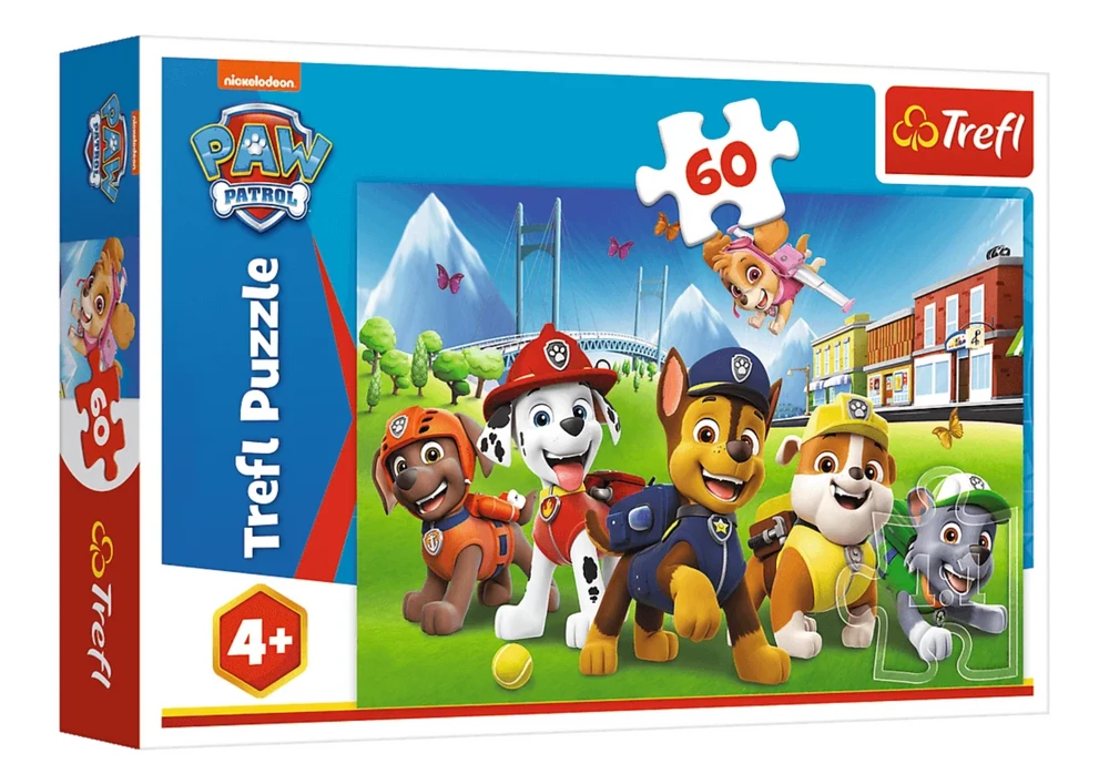 Trefl Dėlionė 60 vnt. - Šunyčiai patruliai (PAW Patrol)