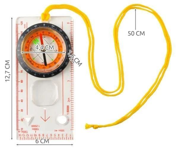 Trizand Žemėlapio Kompasas K7953