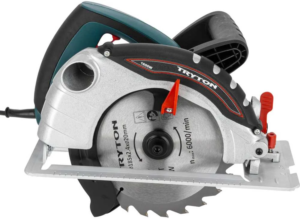 Tryton pjūklas 1600 W diskinis pjūklas, 185 mm