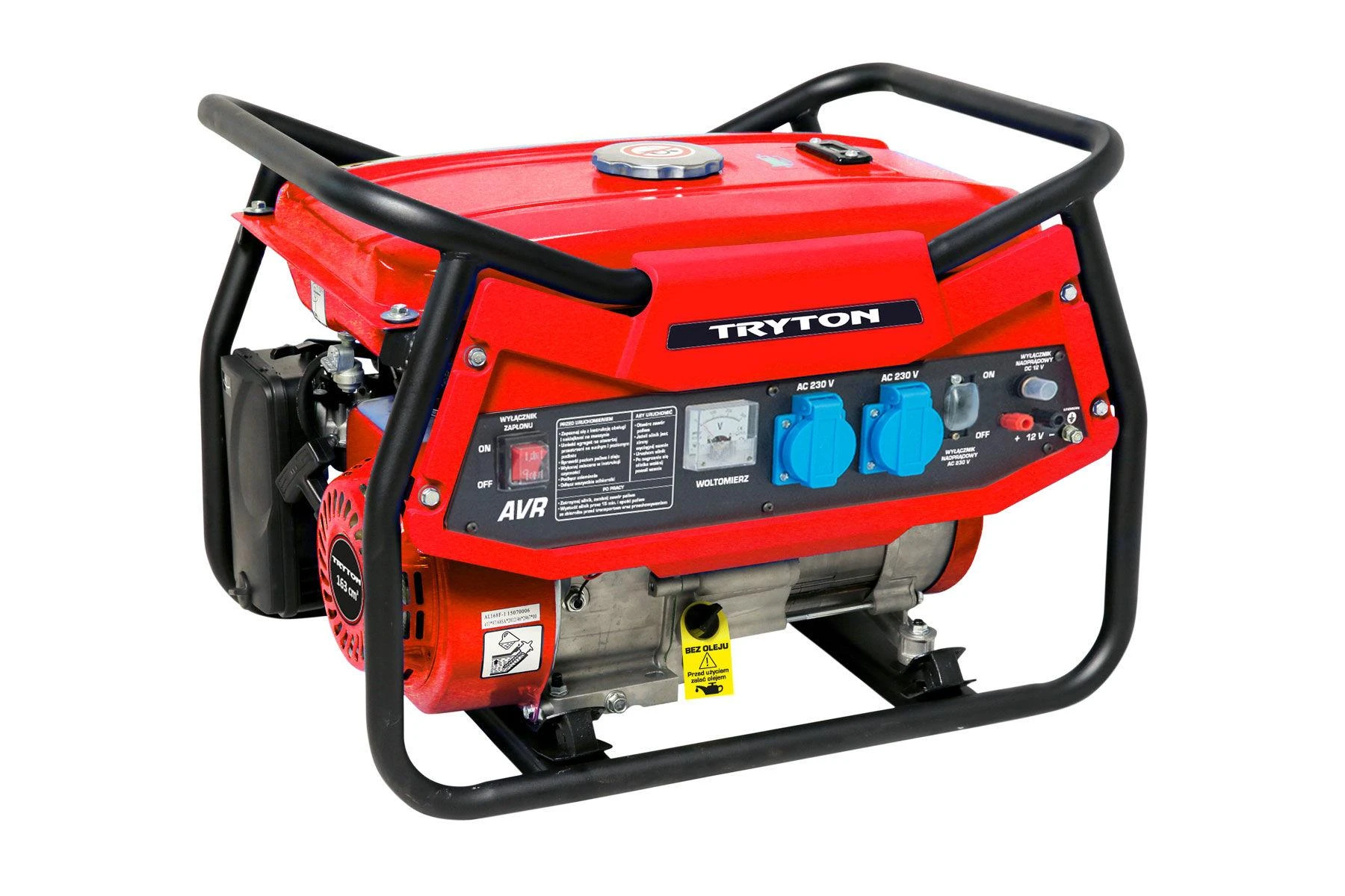 Tryton ‎Agregat 2000 W generatorius, AVR, 2 x 230 V, 12 V CE