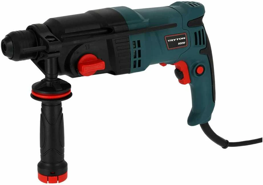 Tryton Młoto-wiertarka 900 W SDS+ smūginis gręžtuvas, 4 funkcijos, 2,4 J, dėklas, priedai