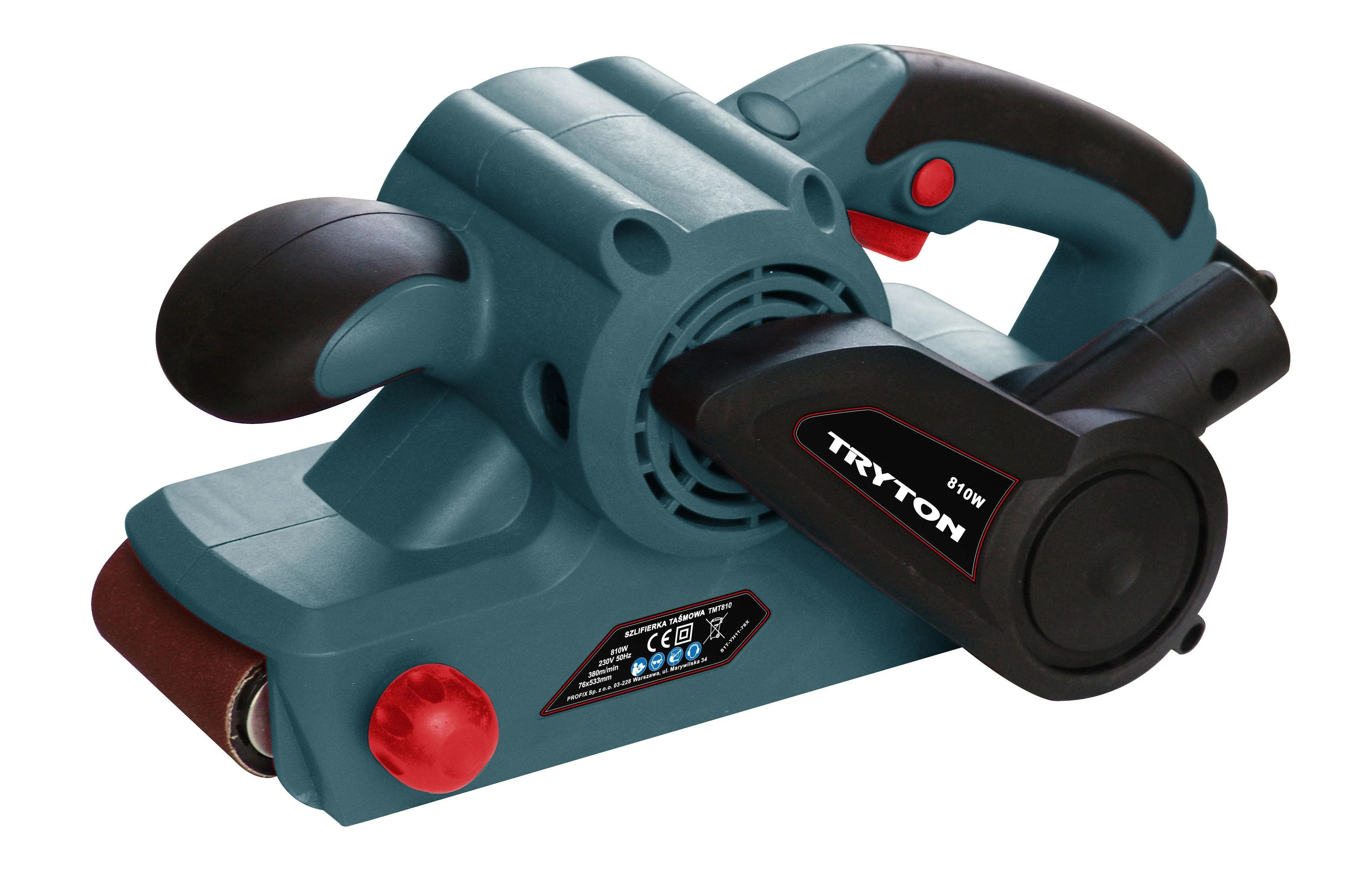 Tryton Šlifuoklis 810 W juostinis šlifuoklis, 533 x 76 mm, 380 m/min