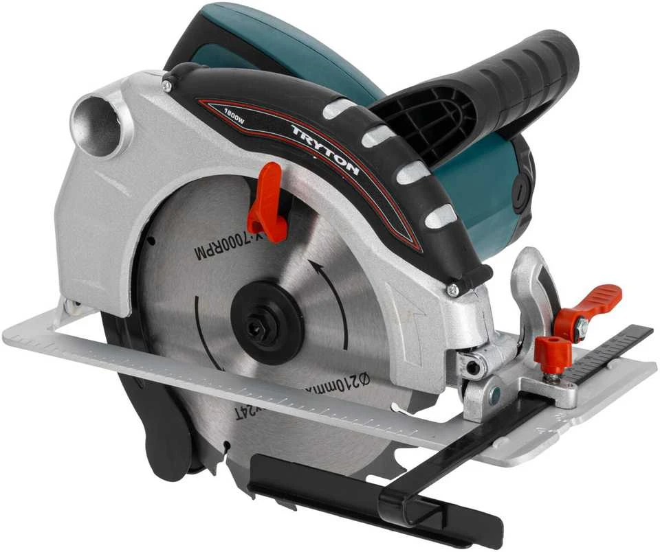 Tryton pjūklas Diskinis pjūklas 1800 W, 210 mm, 5300 aps./min.