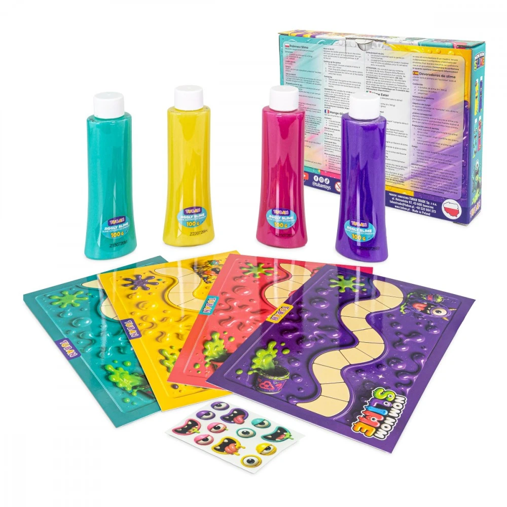Tuban Rinkinys sensoryczna gra - jiggly slime nom nom slime