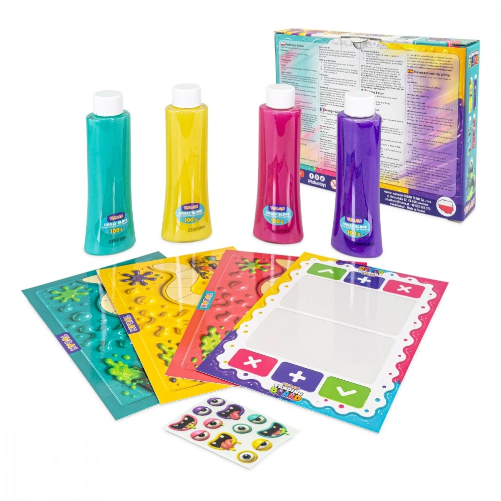 Tuban Rinkinys sensoryczna gra - jiggly slime nom nom slime