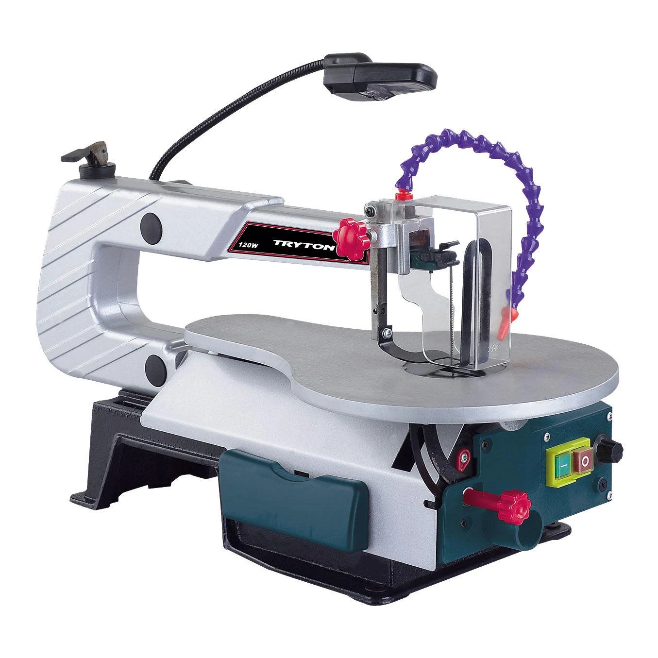 Tryton Wyrzynarka 120 W siaurapjūklis, 133 mm, 500–1700/min., LED lempa