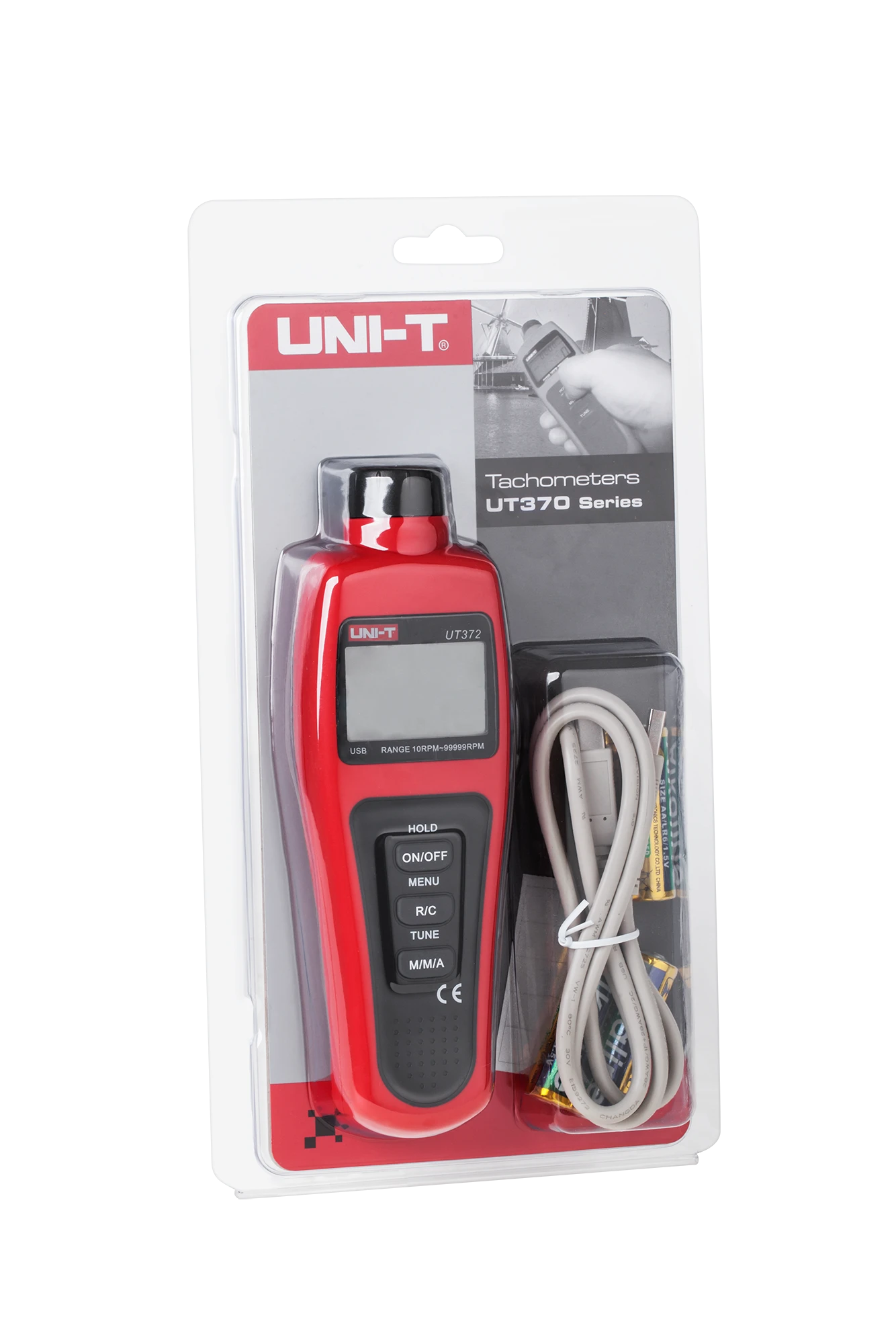 Tachometras bekontaktis UT372 UNI-T