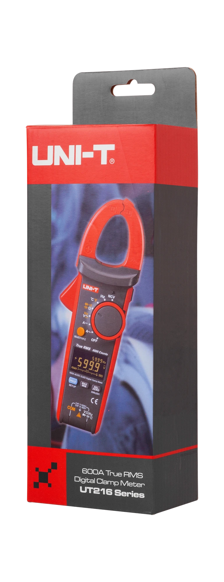 UIT Uni-t 600 A TrueRMS spaustuko matuoklio modelis UT216A
