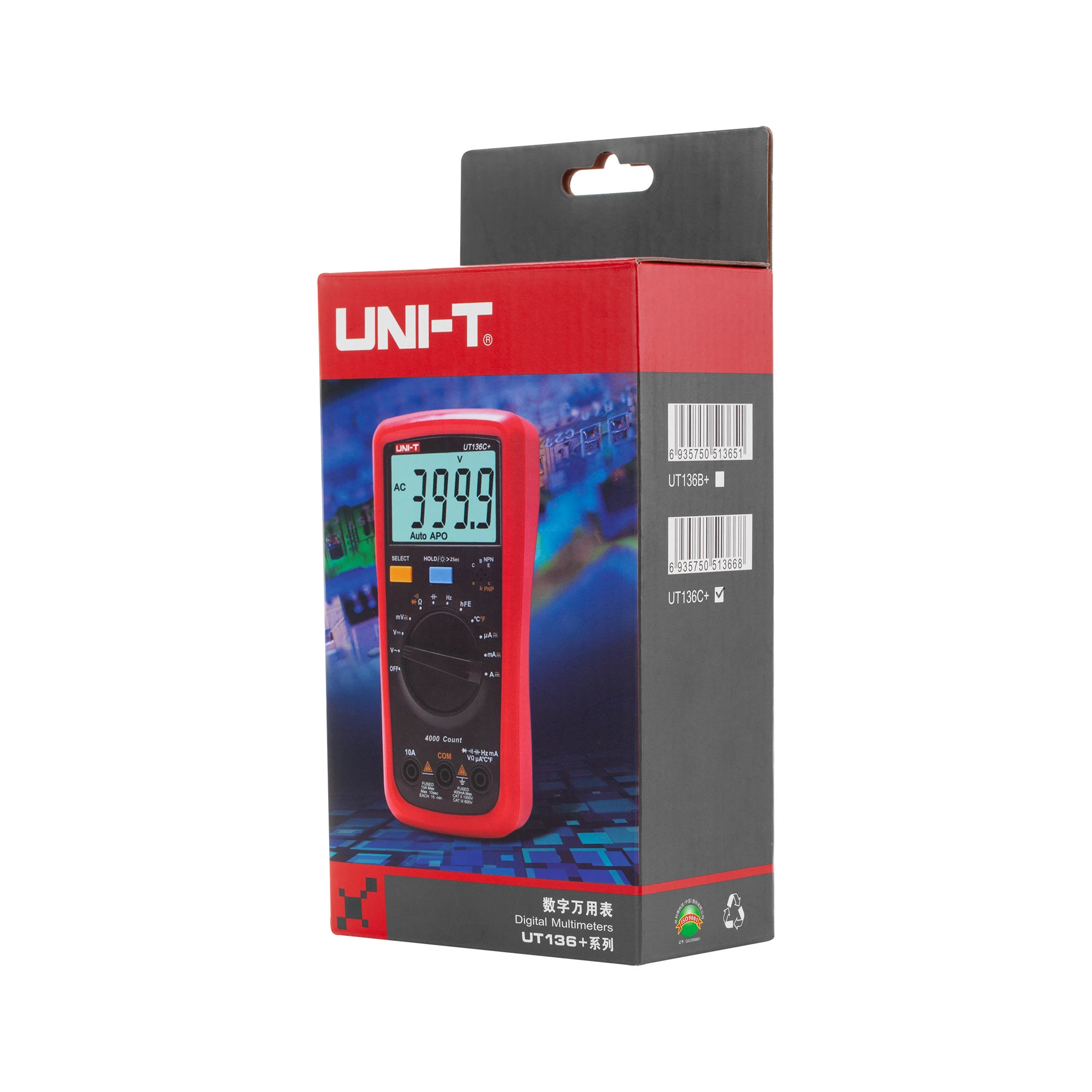 Miernik Uni-t Universalus multimetras UT136C