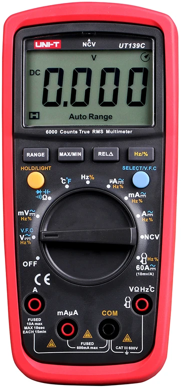 Multimetras UNI-T UT139C