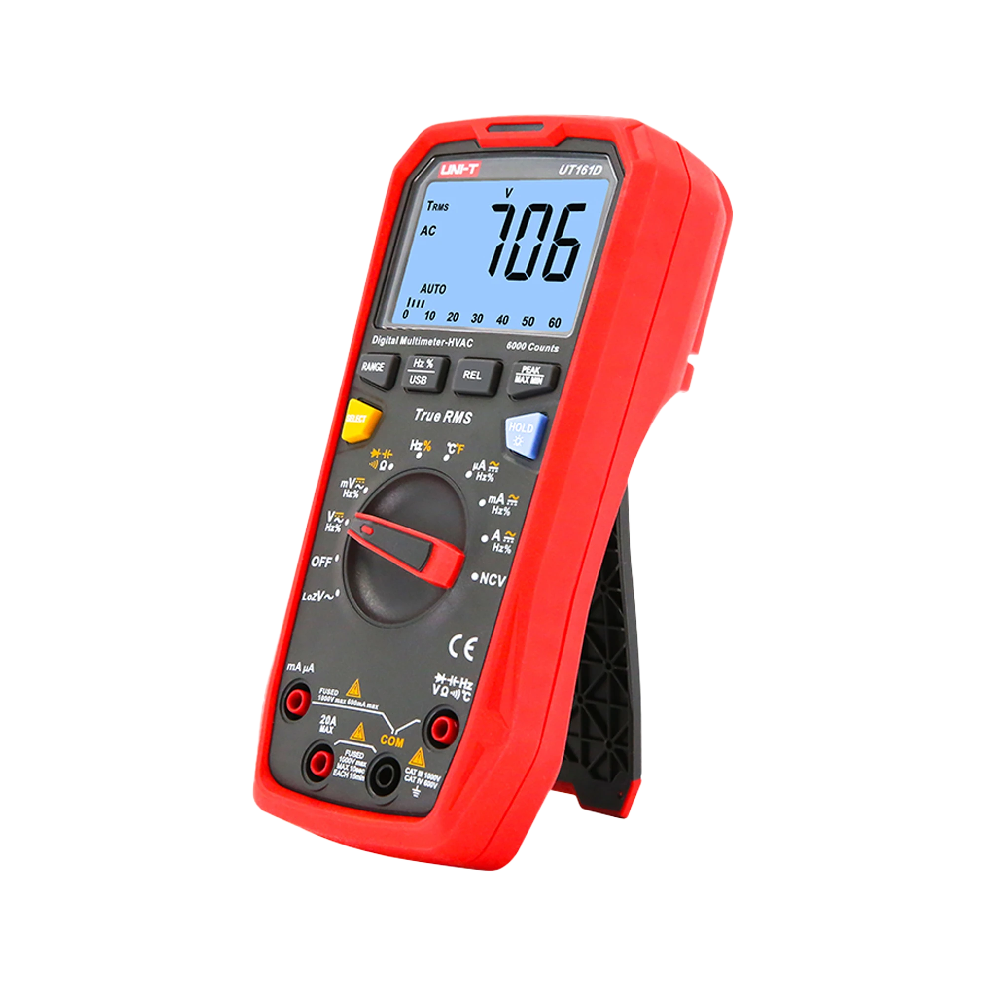 UIT Uni-t Universalus multimetras UT161D