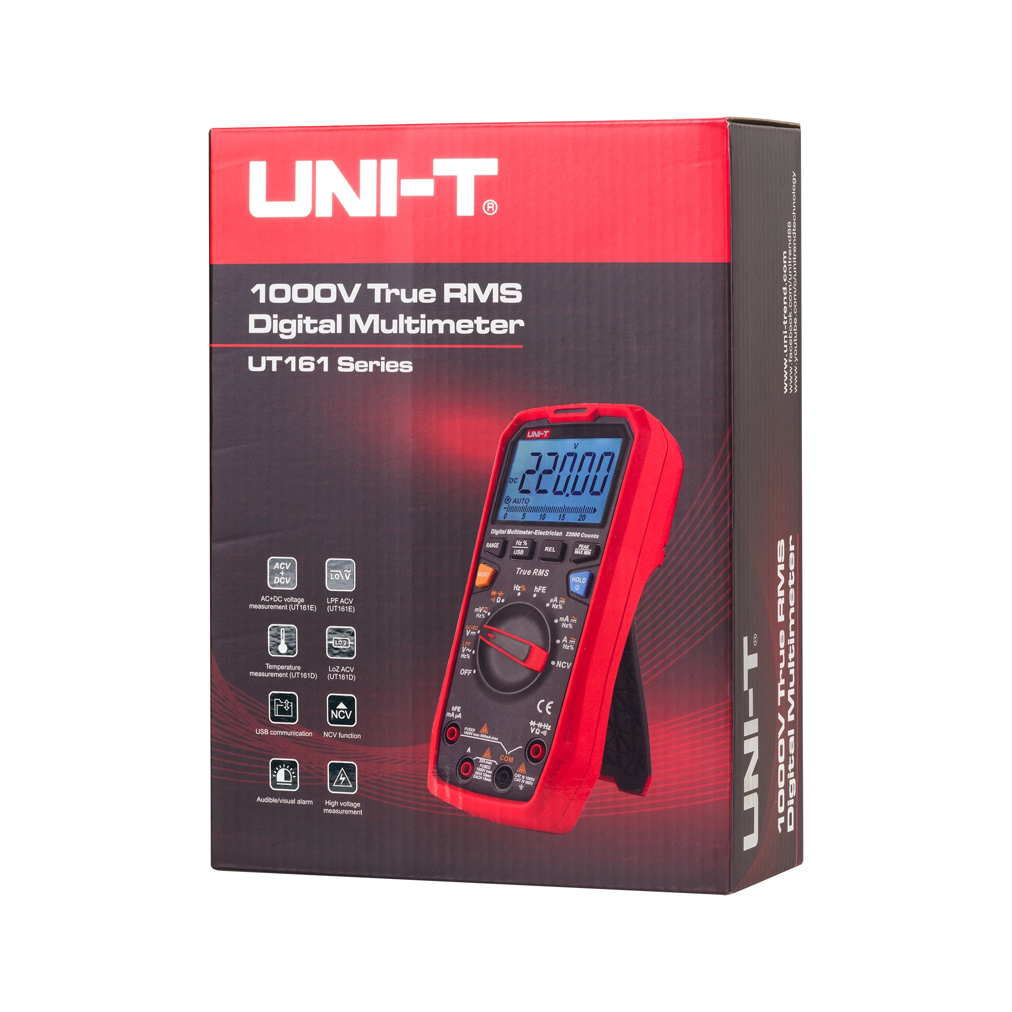 UIT Uni-t Universalus multimetras UT161D
