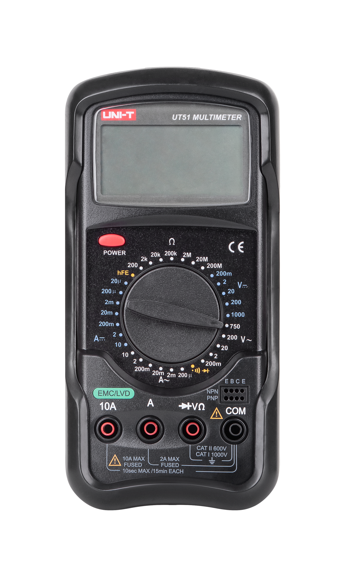 Universalus multimetras Uni-t UT51