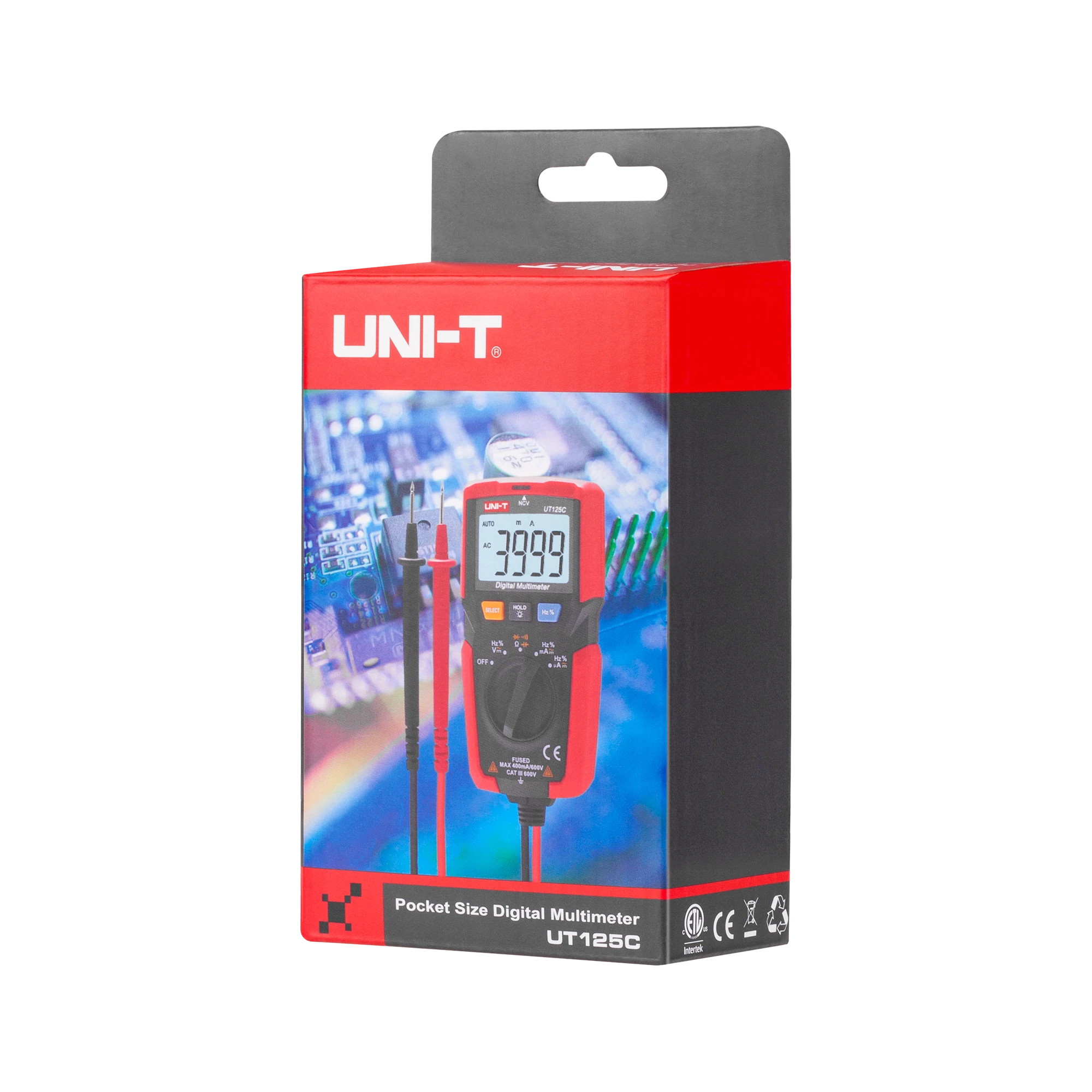 Miernik Uni-t Universalus multimetras UT125C