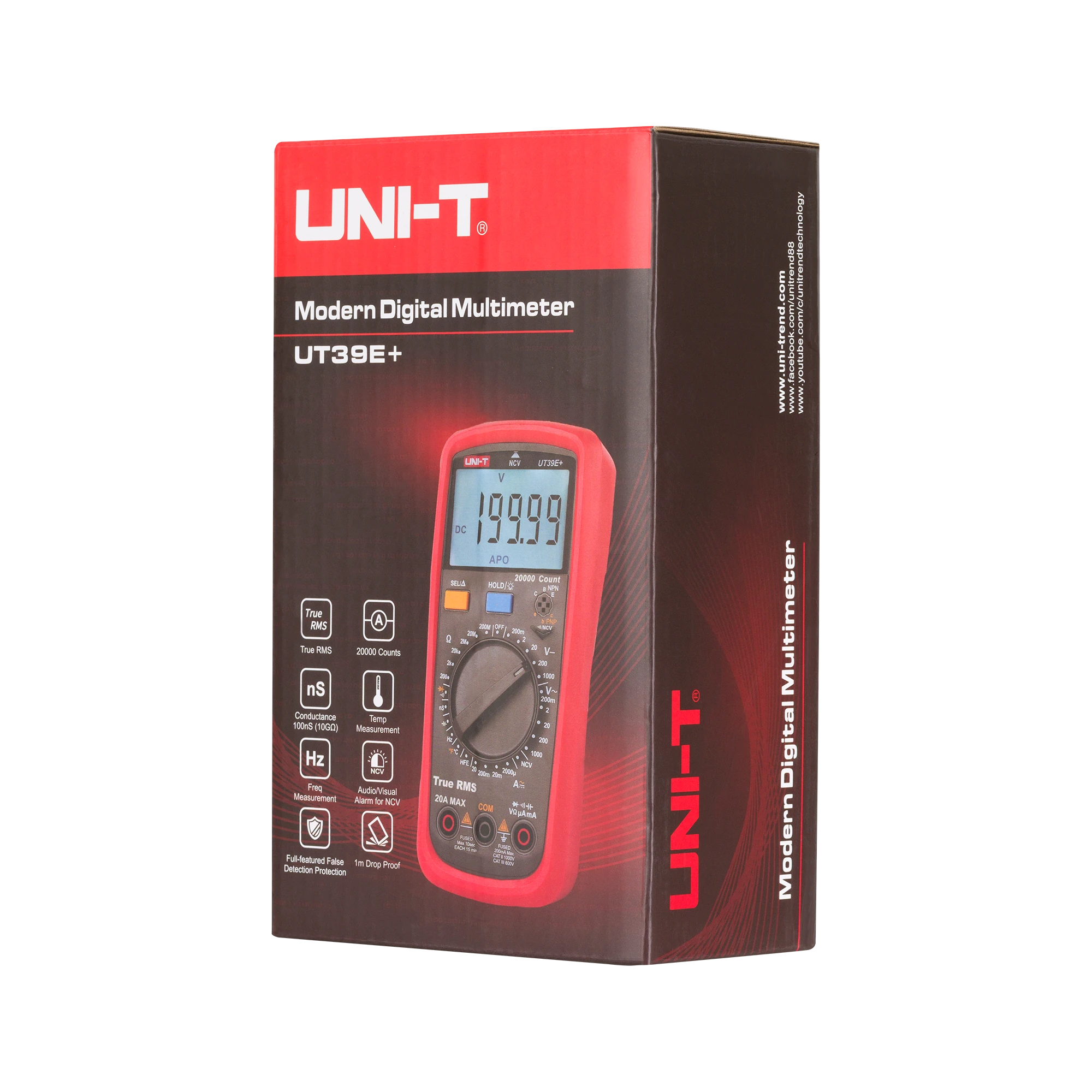 UIT Universalus multimetras Uni-T UT39E+