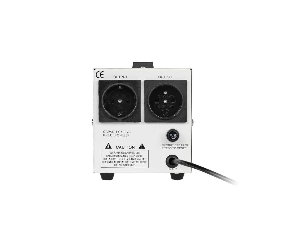 Kintamosios įtampos stabilizatorius Kemot SER-500 500VA