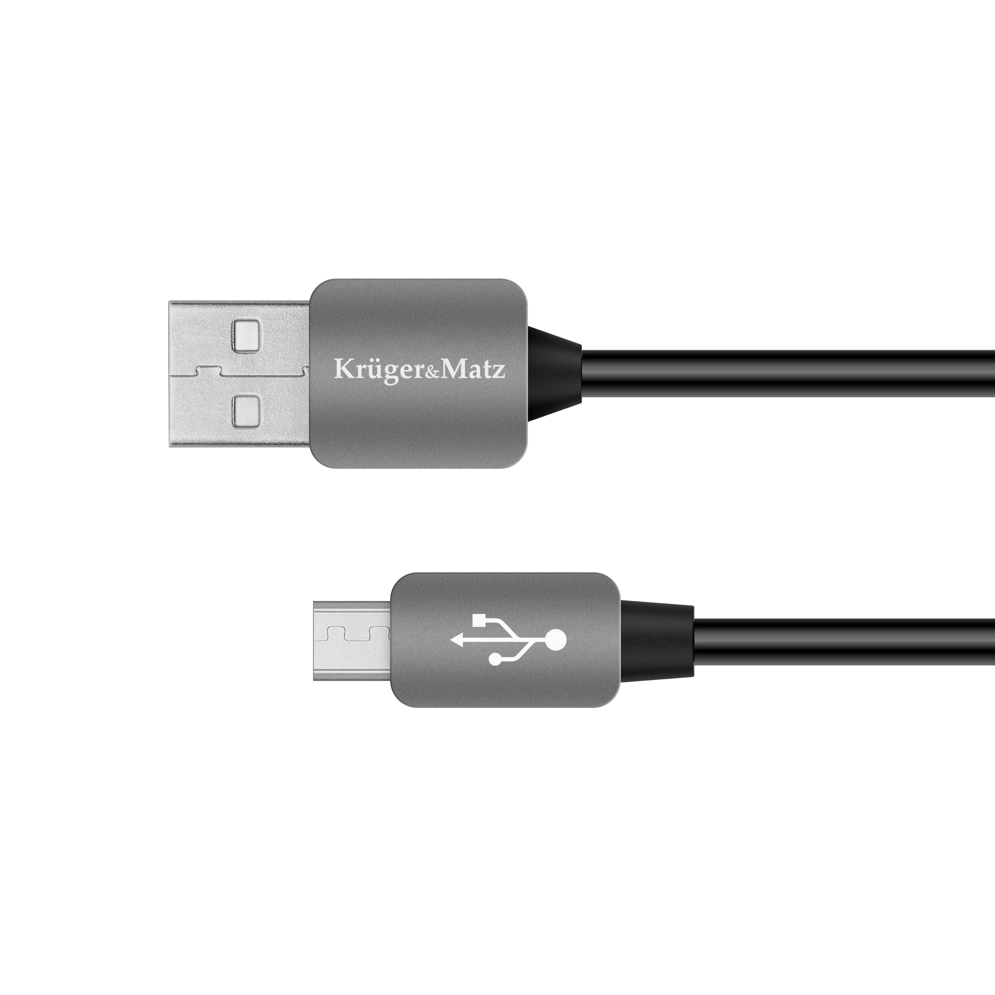 Kruger & Matz USB - micro USB kabelis 1.8m