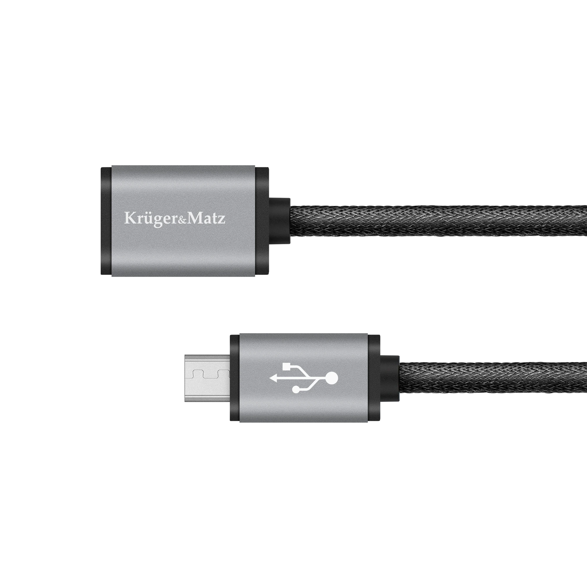 Kruger & Matz Usb kabelis - mikro usb lizdas - kištukas 1,0 m kruger&matz