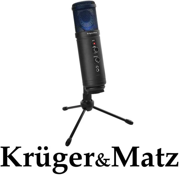 Kruger & Matz Warrior GV-100 USB žaidimų / vlogger mikrofonas