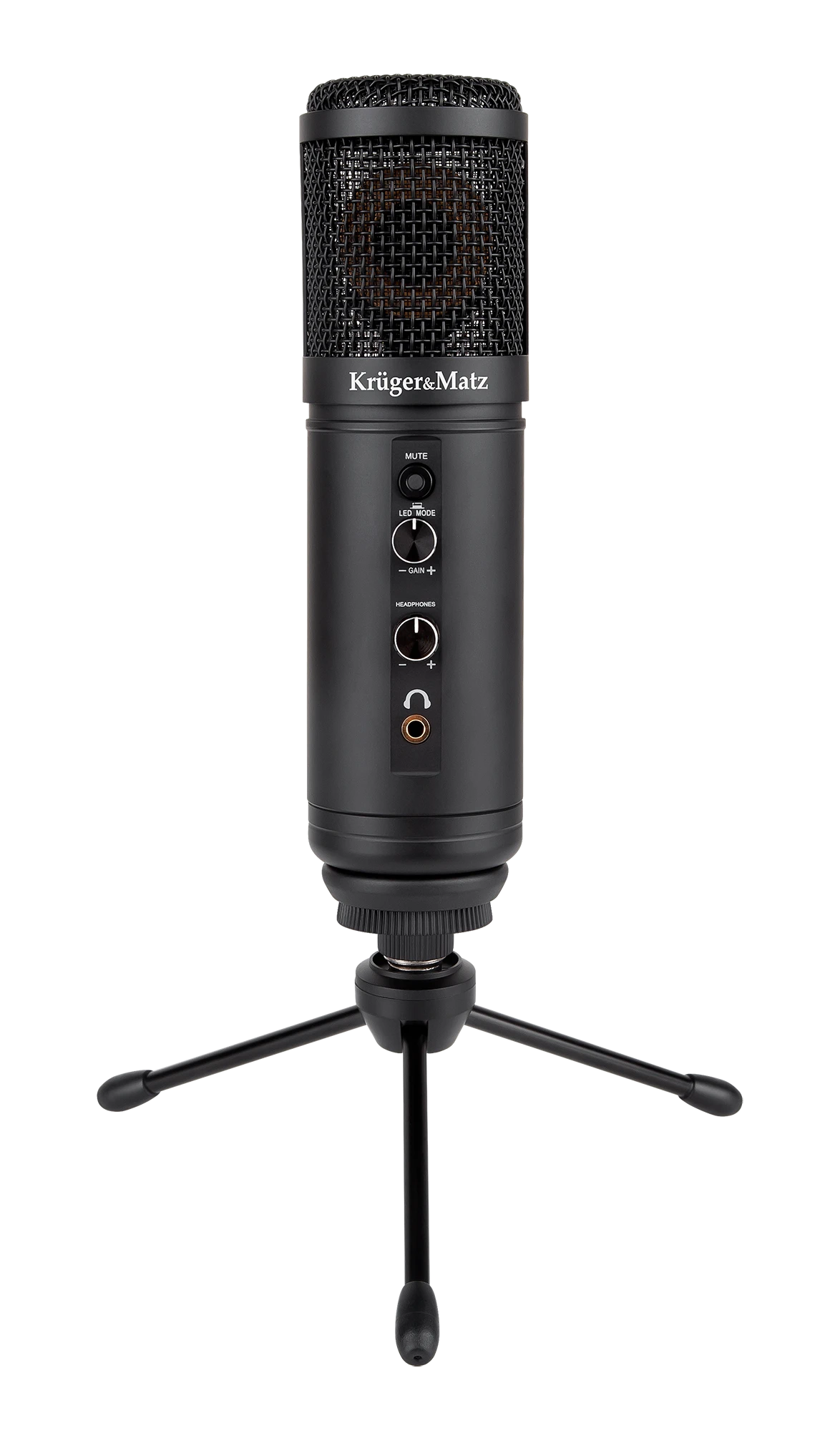 Kruger & Matz Warrior GV-100 USB žaidimų / vlogger mikrofonas