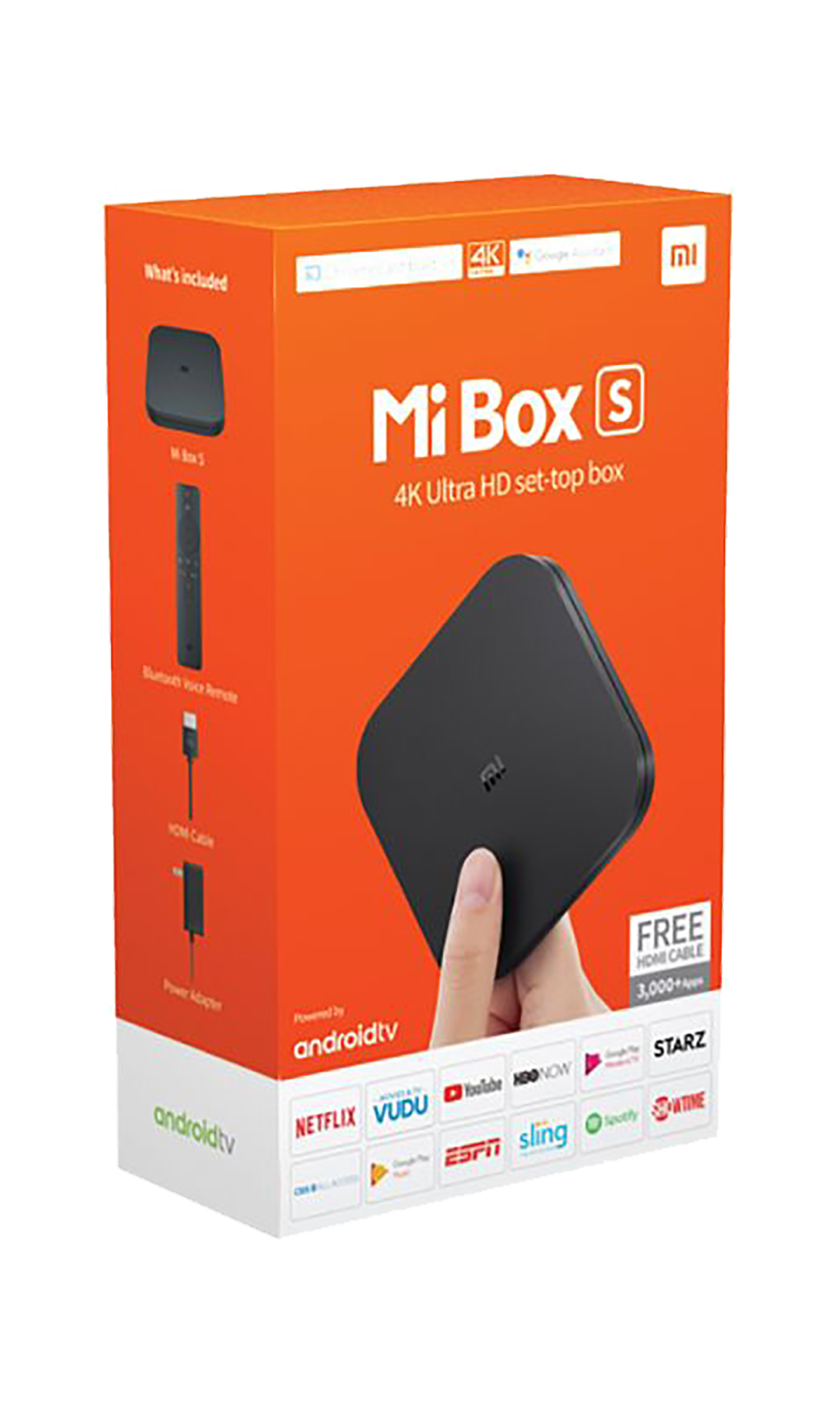 Xiaomi Mi Box S, 4K, EU versija (MDZ-22-AB) | Varle.lt