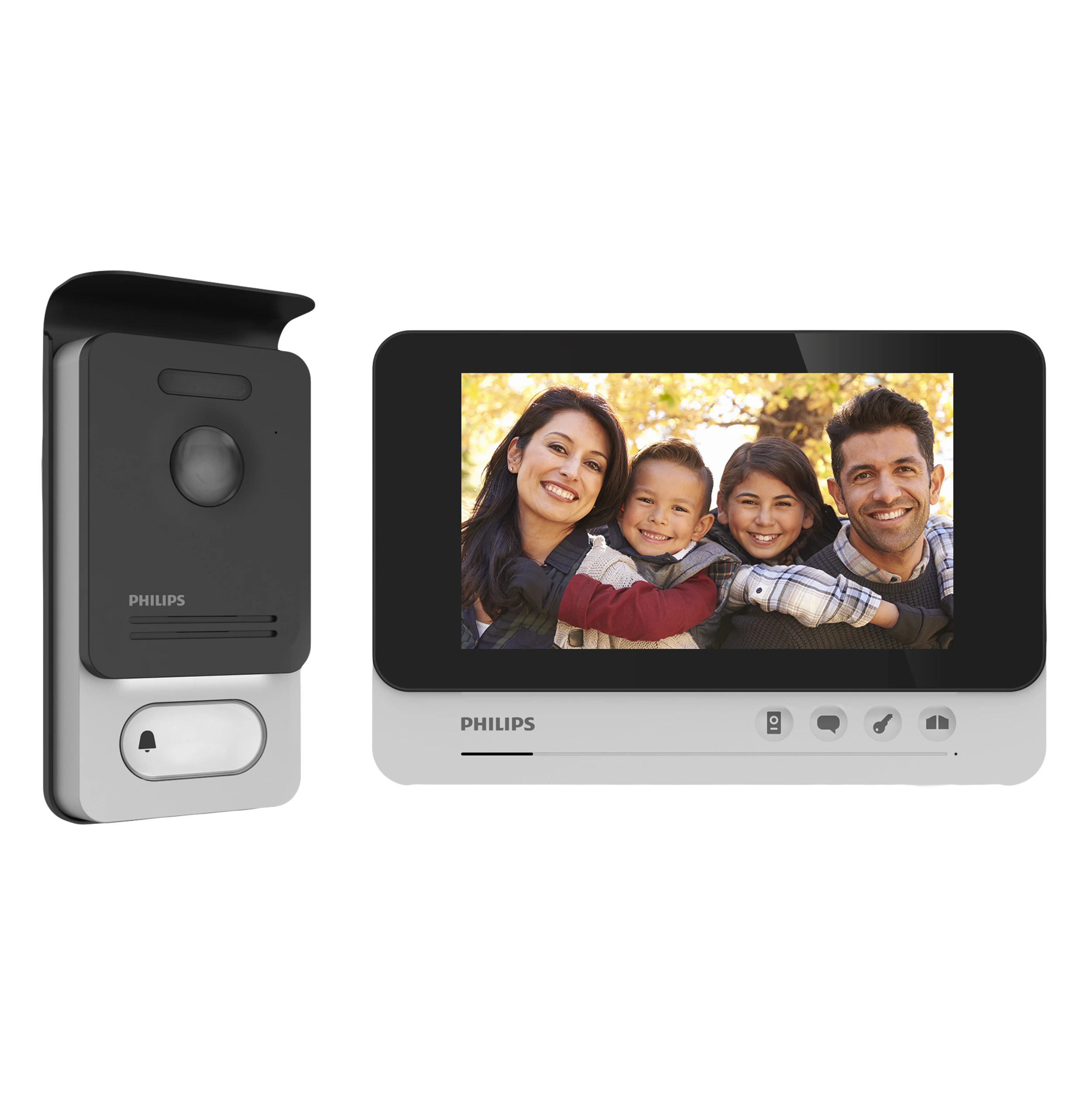 Orno „Philips WelcomeEye Comfort“ vaizdo domofono rinkinys