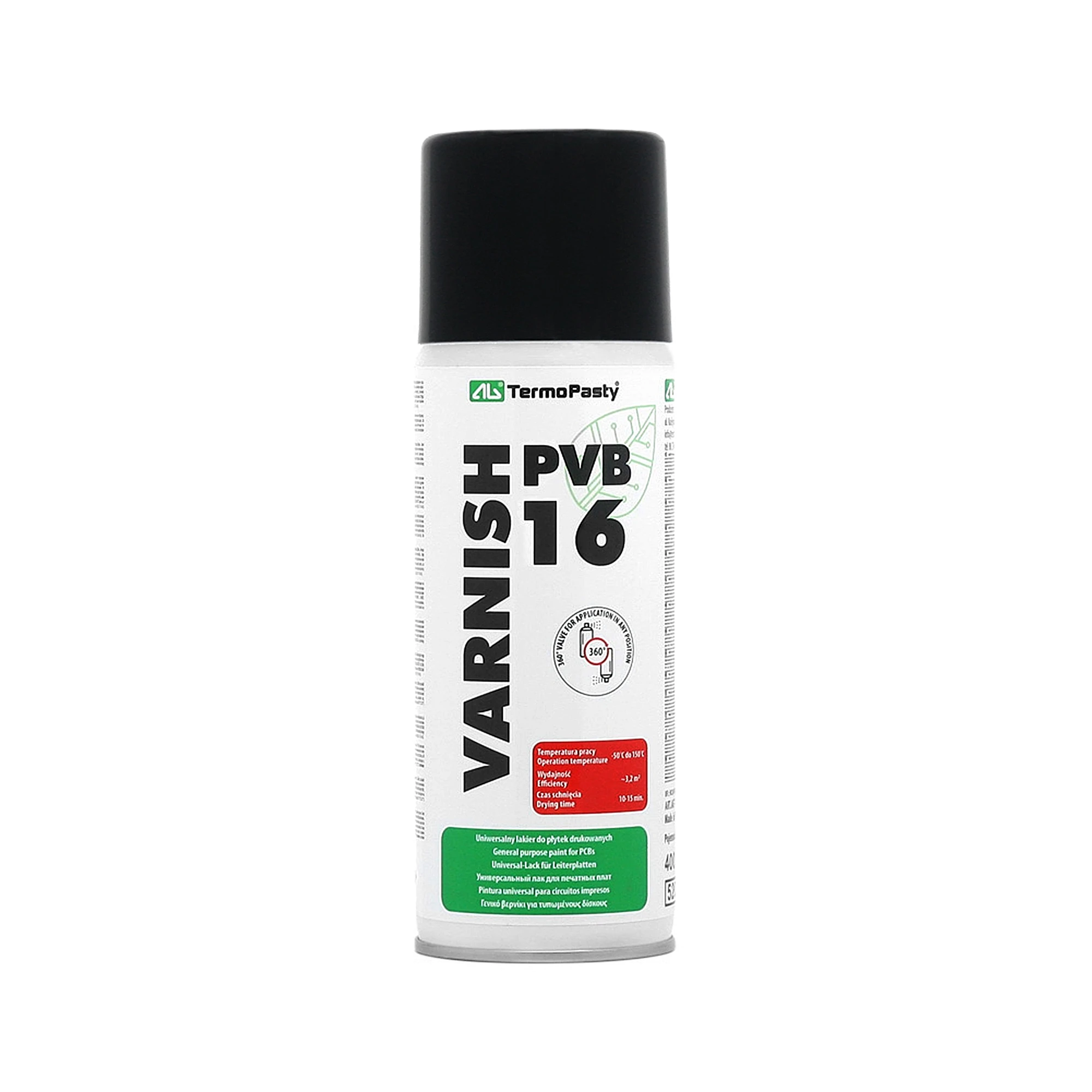 Ag Termopasty PCB lakas PVB 16 - purškiamas 400ml