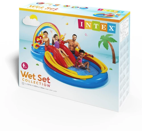 Vandens Žaidimų Aikštelė Baseinas INTEX 297x193x135cm