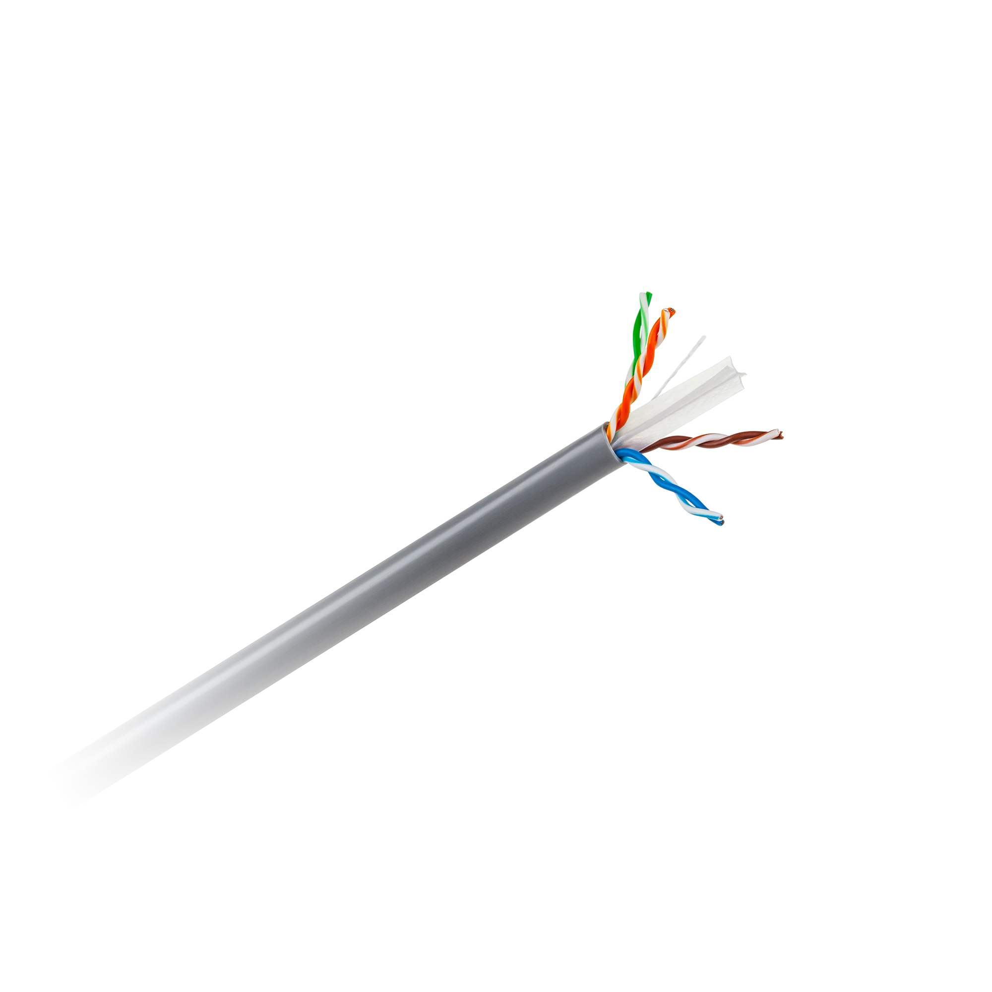 Varinis kompiuterio kabelis - vytos poros UTPCat6e Cabletech