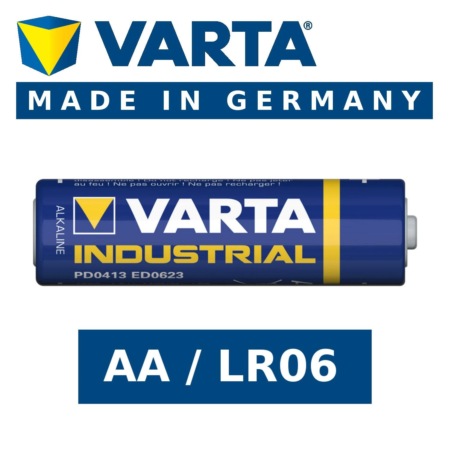 Varta Industrial AA LR06 baterija