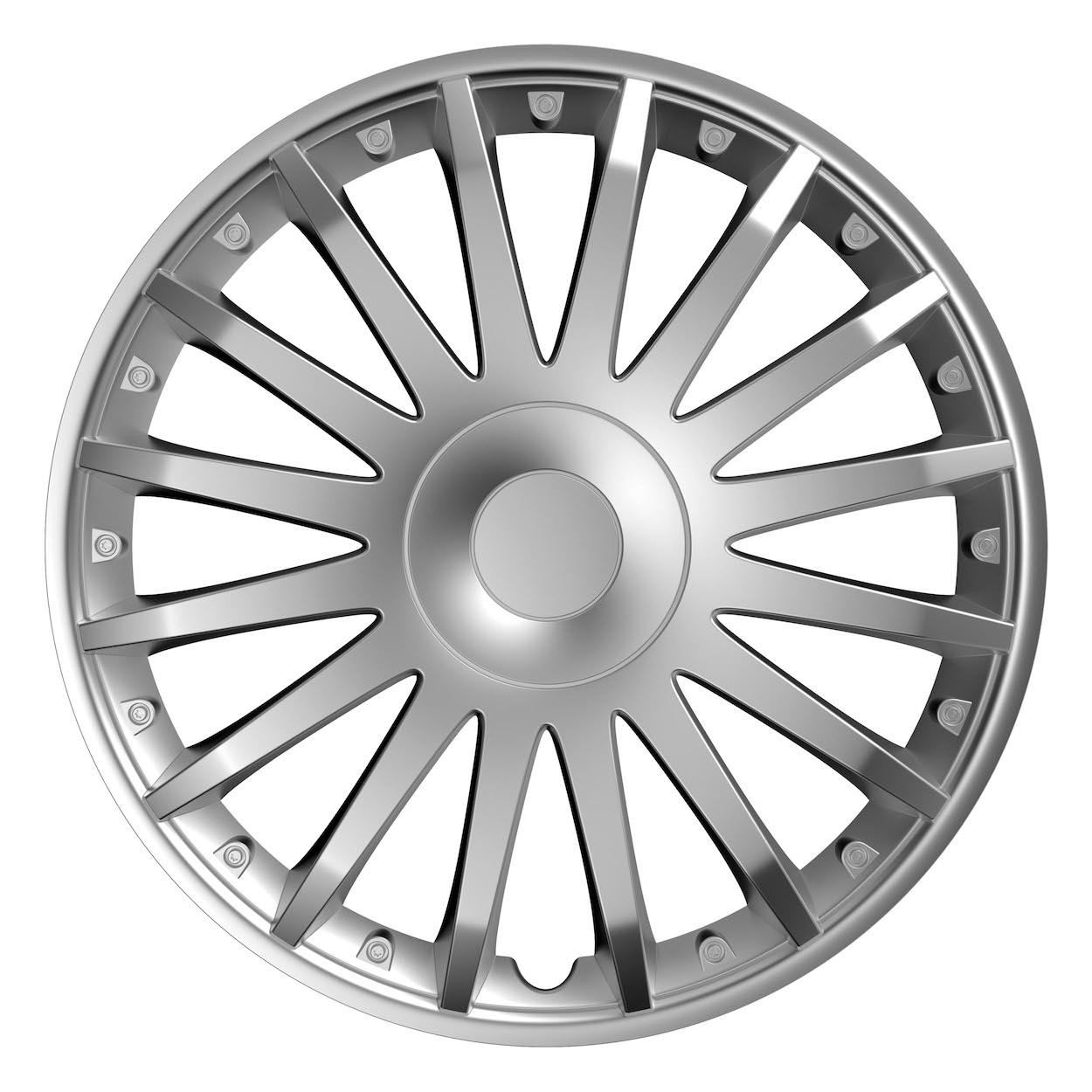 Versaco Ratų gaubtas 1 vnt. Crystal, sidabrinis 15"