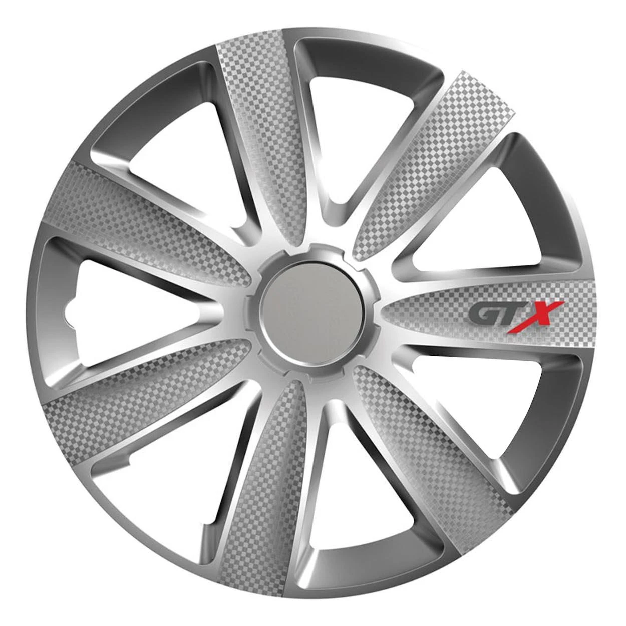 Versaco Ratų gaubtas 1 vnt. GTX, Carbon sidabrinis 14"