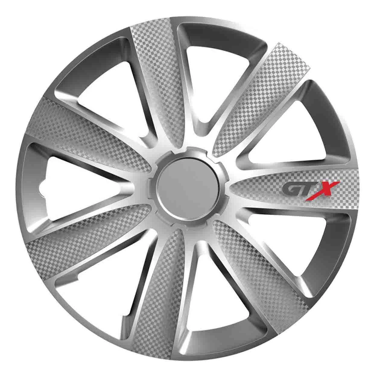 Versaco Ratų gaubtas 1 vnt. GTX, Carbon sidabrinis 16"