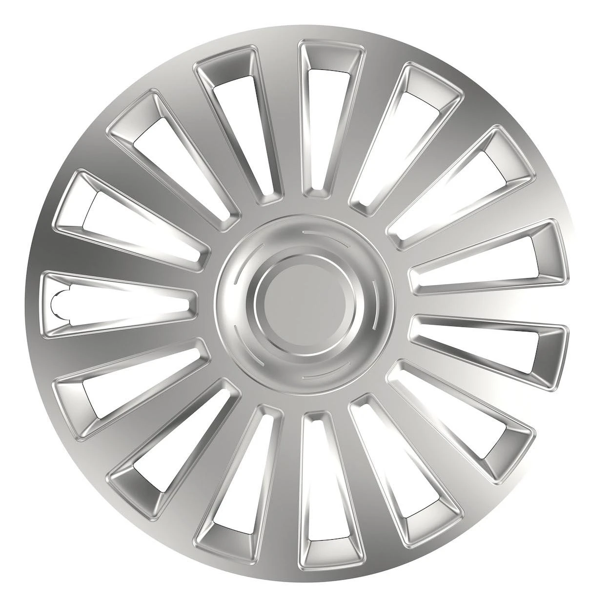 Versaco Ratų gaubtas 1 vnt. Luxury, sidabrinis 14"