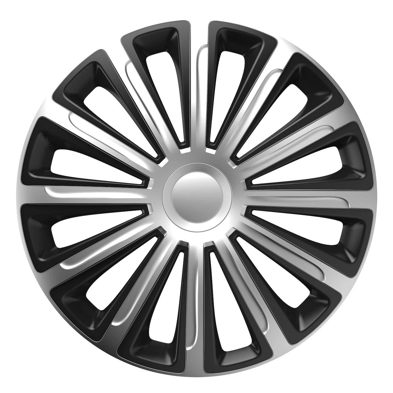 Versaco Ratų gaubtas 1 vnt. Trend, juodas ir sidabrinis 14"