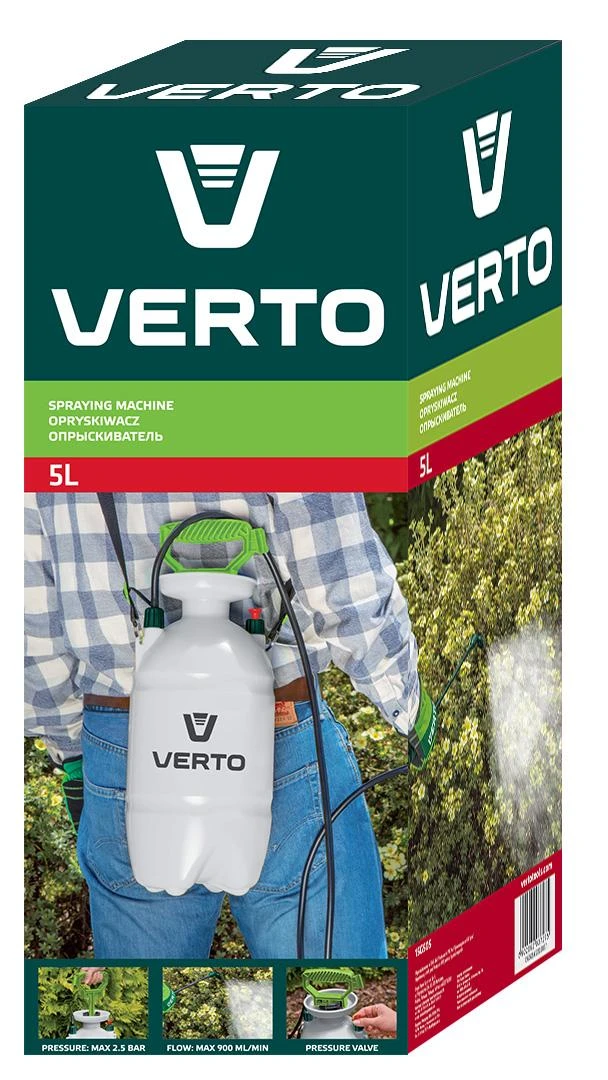 Opryskiwacz Purkštuvas Verto 15G505, 5 l