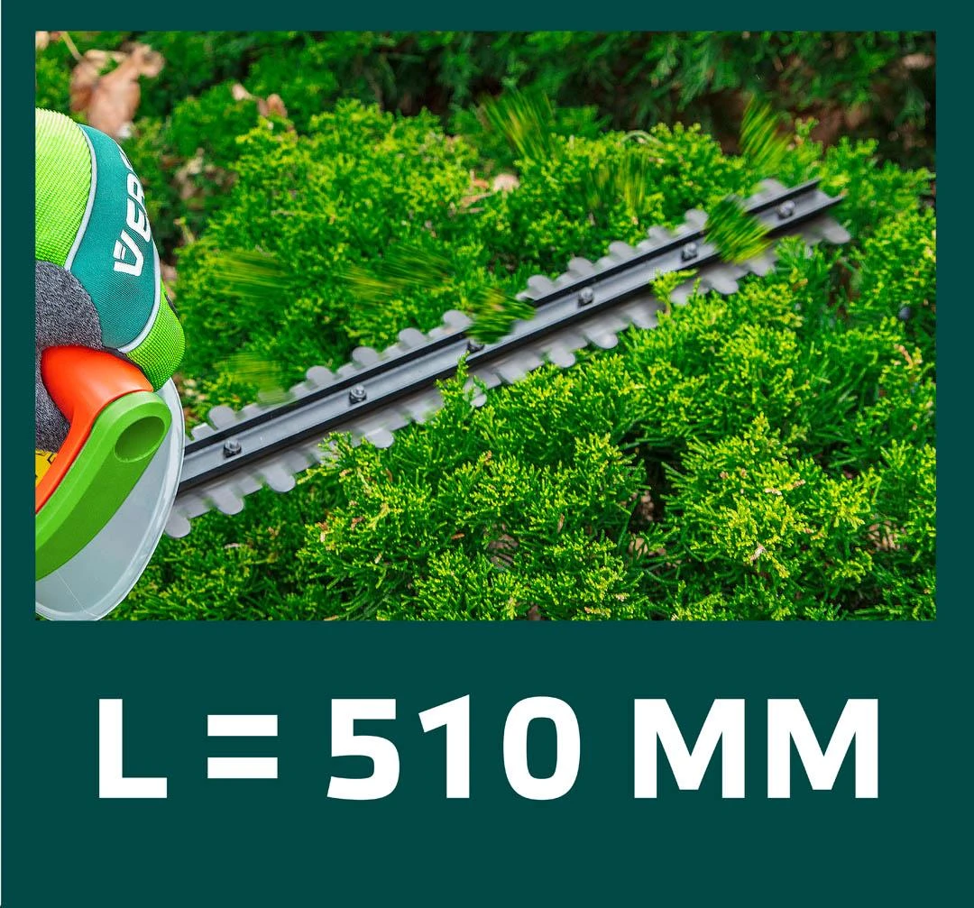 Elektrinės gyvatvorių žirklės Verto, 600W, 450mm