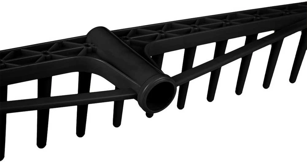 Šieno grėblys VERTO Juodas 15G087 (640x100 mm, juodas)