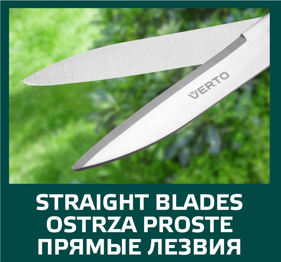Verto Nożyce Tiesios gyvatvorių žirklės 550 mm, peilis 185 mm