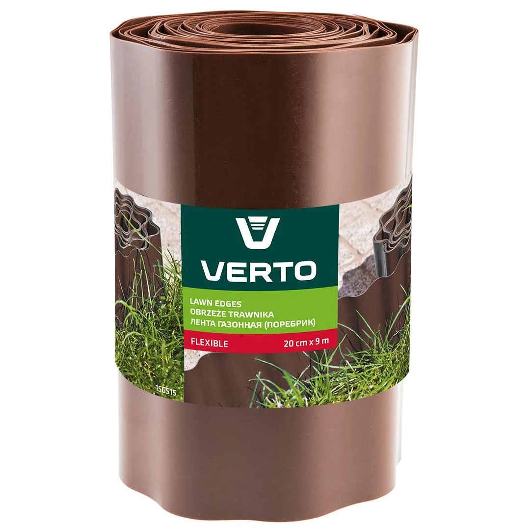 Verto Obrzeże Vejos apvadas 20 cm x 9 m, rudas