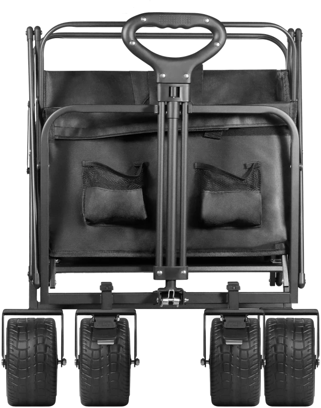 Vežimėlis Paplūdimio vežimėlis su stabdžiu, 150 l, ​​100 kg, Rebel Active