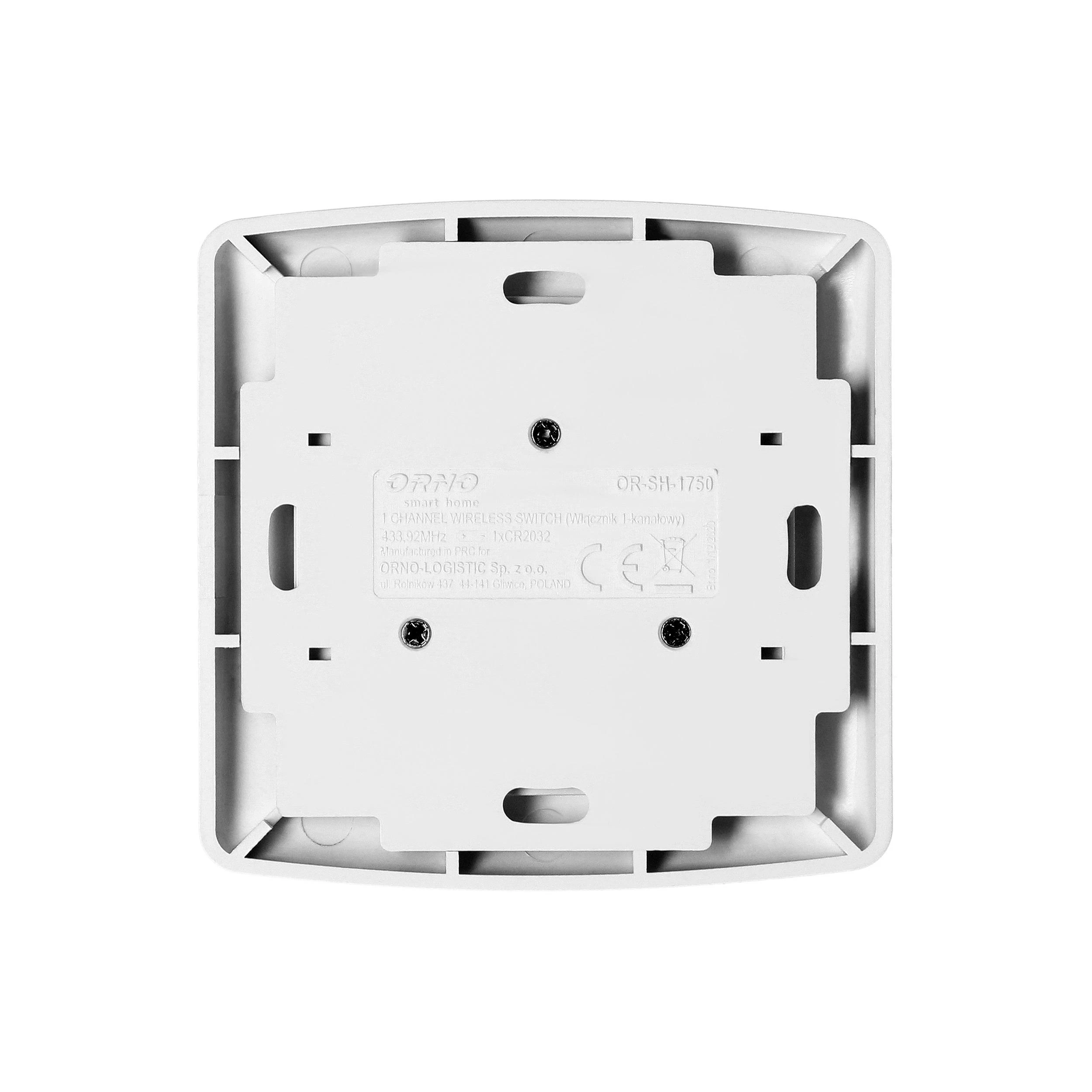 ORNO SMART HOME ANT VIENO PAVIRŠIAUS MONTUOTAS JUNGIKLIS SU RADIJO SŪSTUVIU