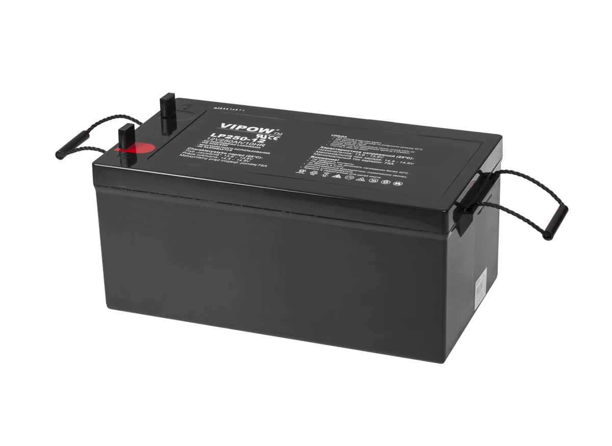 Švino akumuliatorius VIPOW 12V 250Ah
